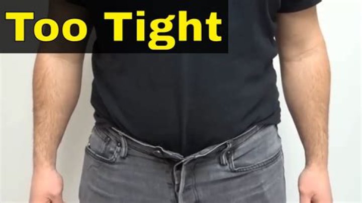 'All my clothes are too tight..."